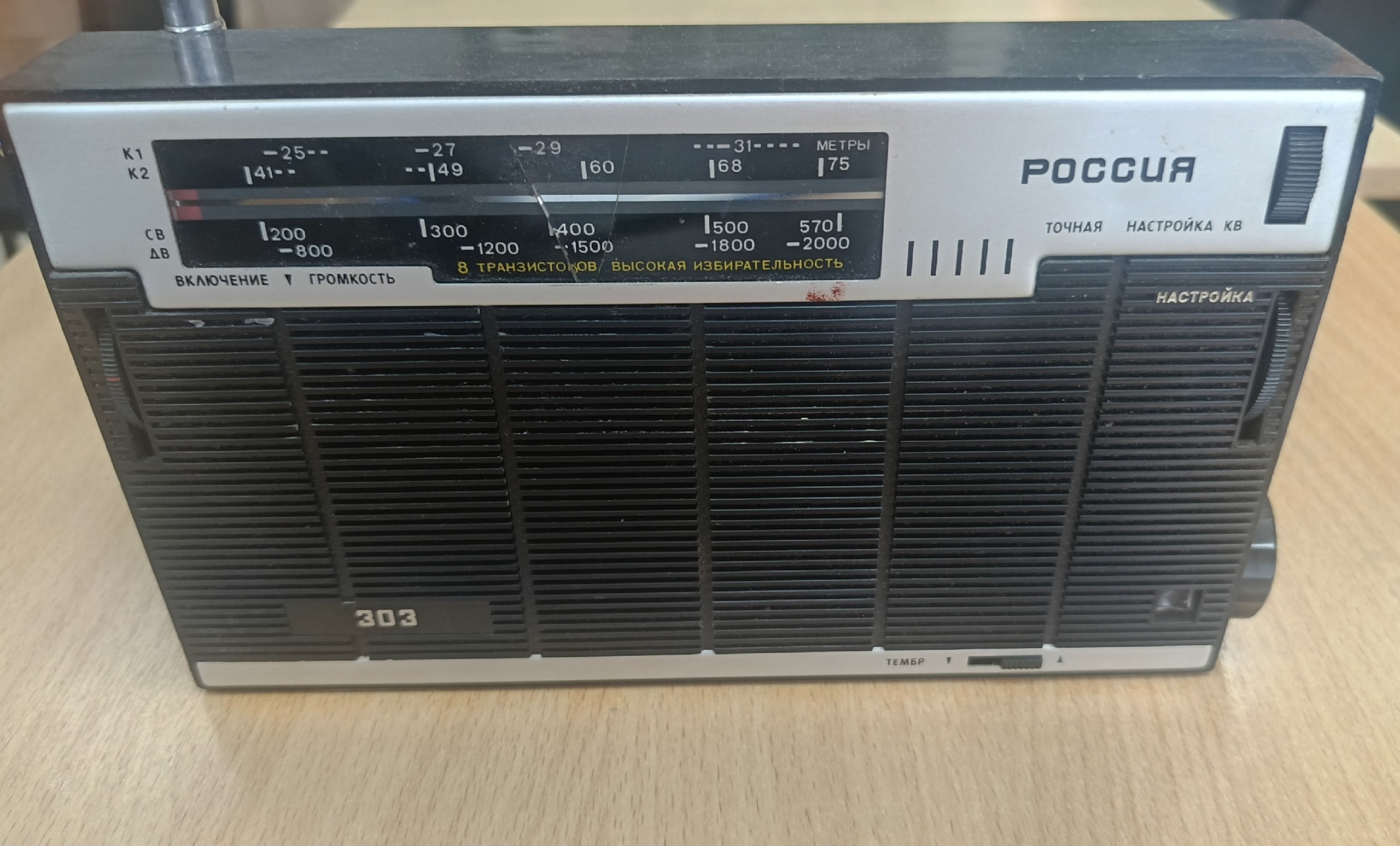 Портативный радиоприёмник «Россия - 303»